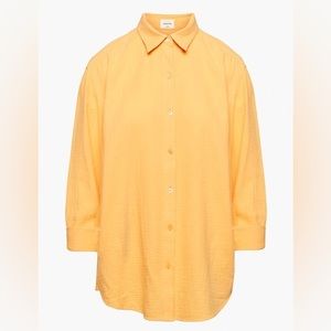 Aritzia Wilfred Free Sail Button Down Blouse (Size Small)